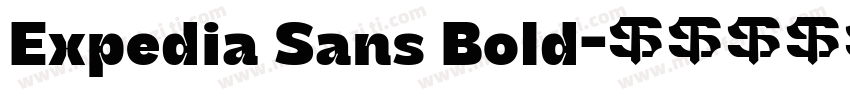 Expedia Sans Bold字体转换